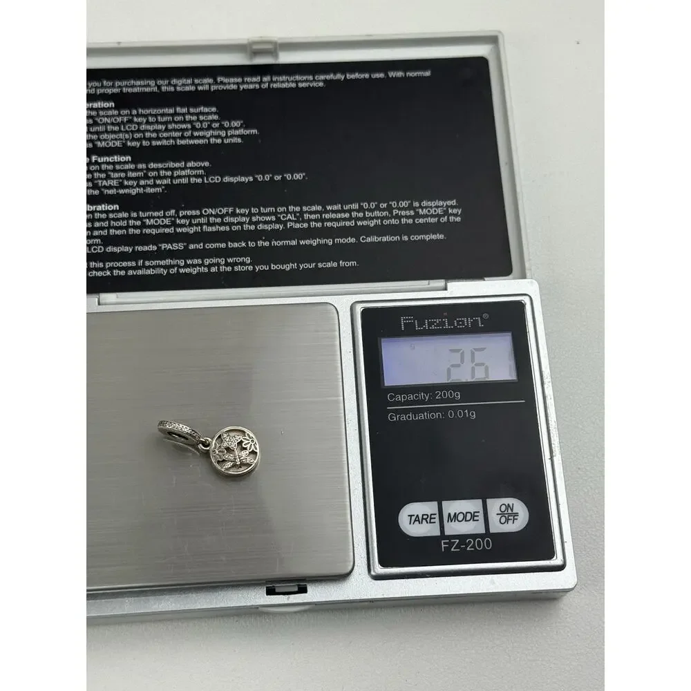 Pandora Springtime Bloom Sterling Silver Charm #791843EN40